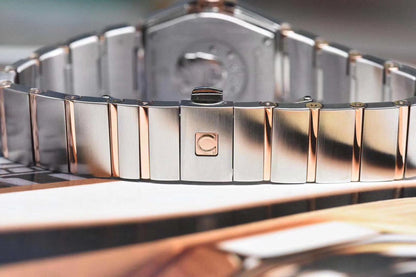 Constellation 28mm Dia SS/RG MOP/Dia 8848F Swiss Qtz