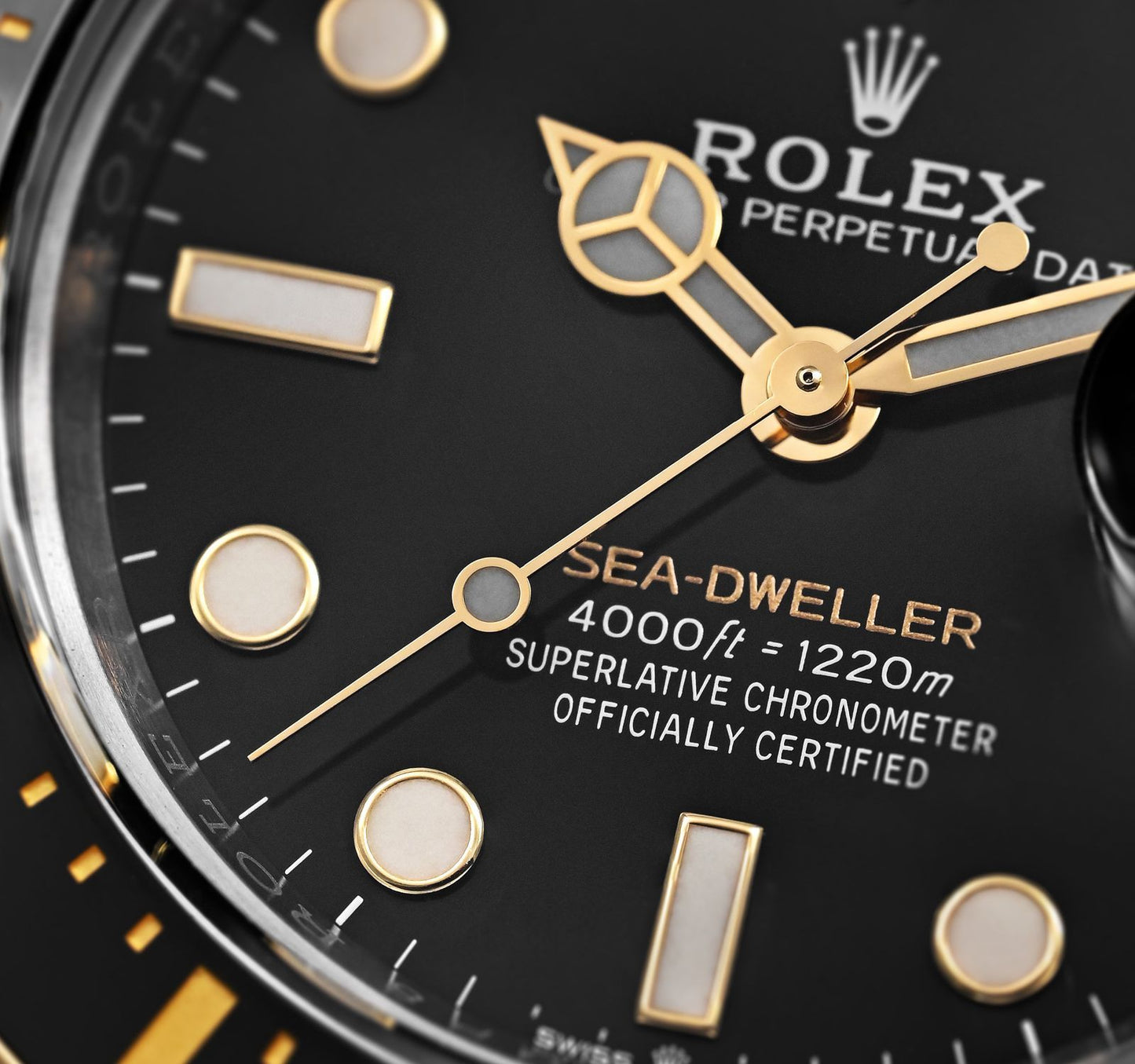 SeaDweller 126603LN 43mm Wrapped YG/SS Black/Dot KF VR3235