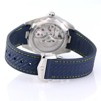 Aqua Terra 150m 'Mondo' 41mm SS/RU Blue Textured Dial VSF A8900