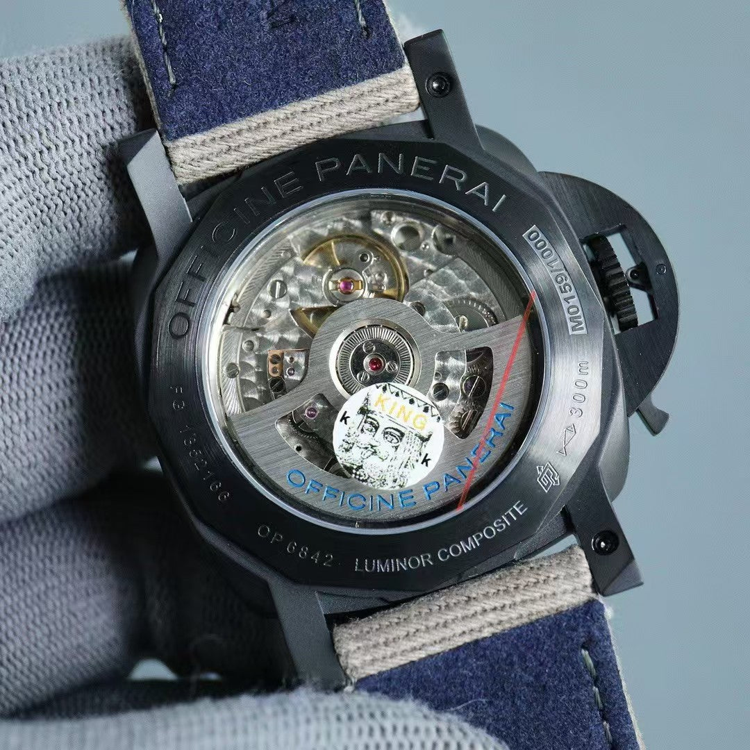 Luminor BiTempo PAM1467 44mm DLC/NY Grey Dial VSF P9010