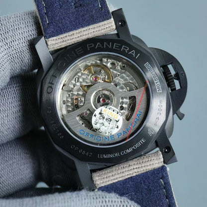 Luminor BiTempo PAM1467 44mm DLC/NY Grey Dial VSF P9010