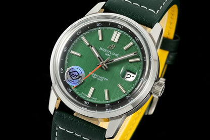 Top Time B31 38mm SS/LE Green/Stk Dial BLF AB31
