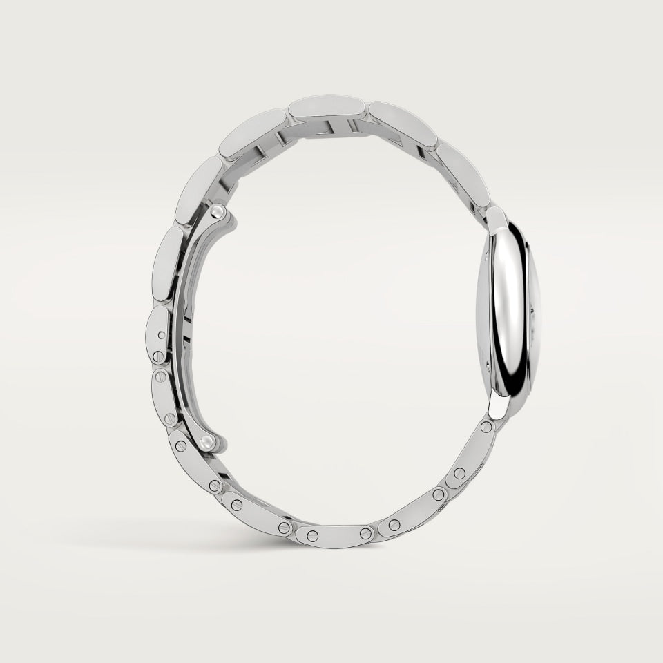 Ballon Bleu De Cartier 28mm SS/SS White/Dia AF Quartz