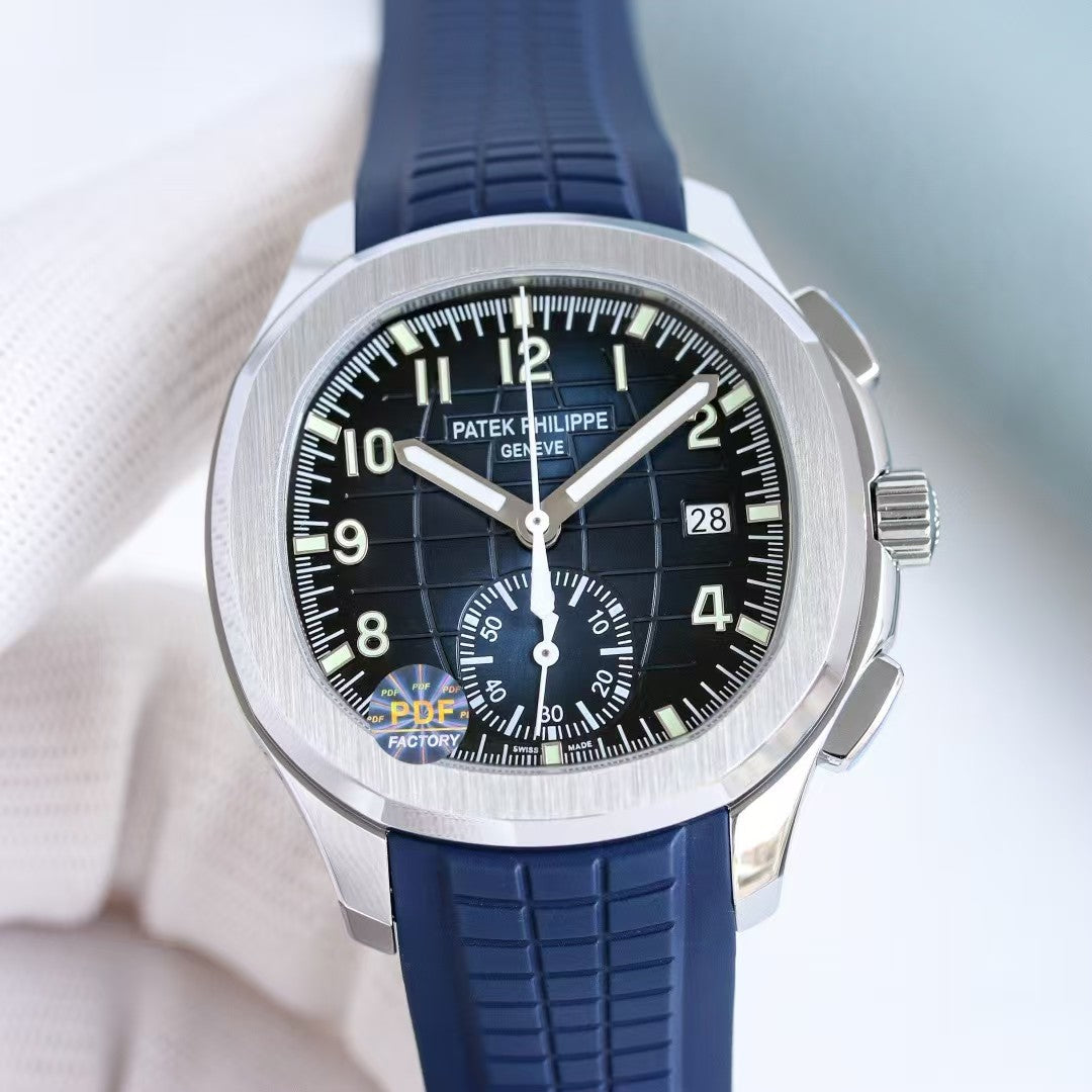 Patek Philippe - Aquanaut Chronograph 5968A-001 SSRU Blue OMF Asian 7750