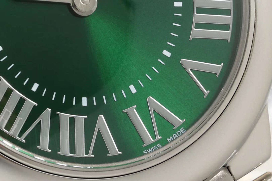 Ballon Bleu De Cartier 28mm SS/LE Green Dial AF Quartz