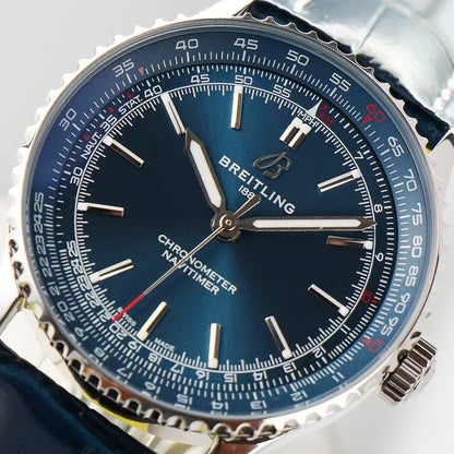 Navitimer 1 2024 41mm Date SS/LE Blue Dial TF A2824
