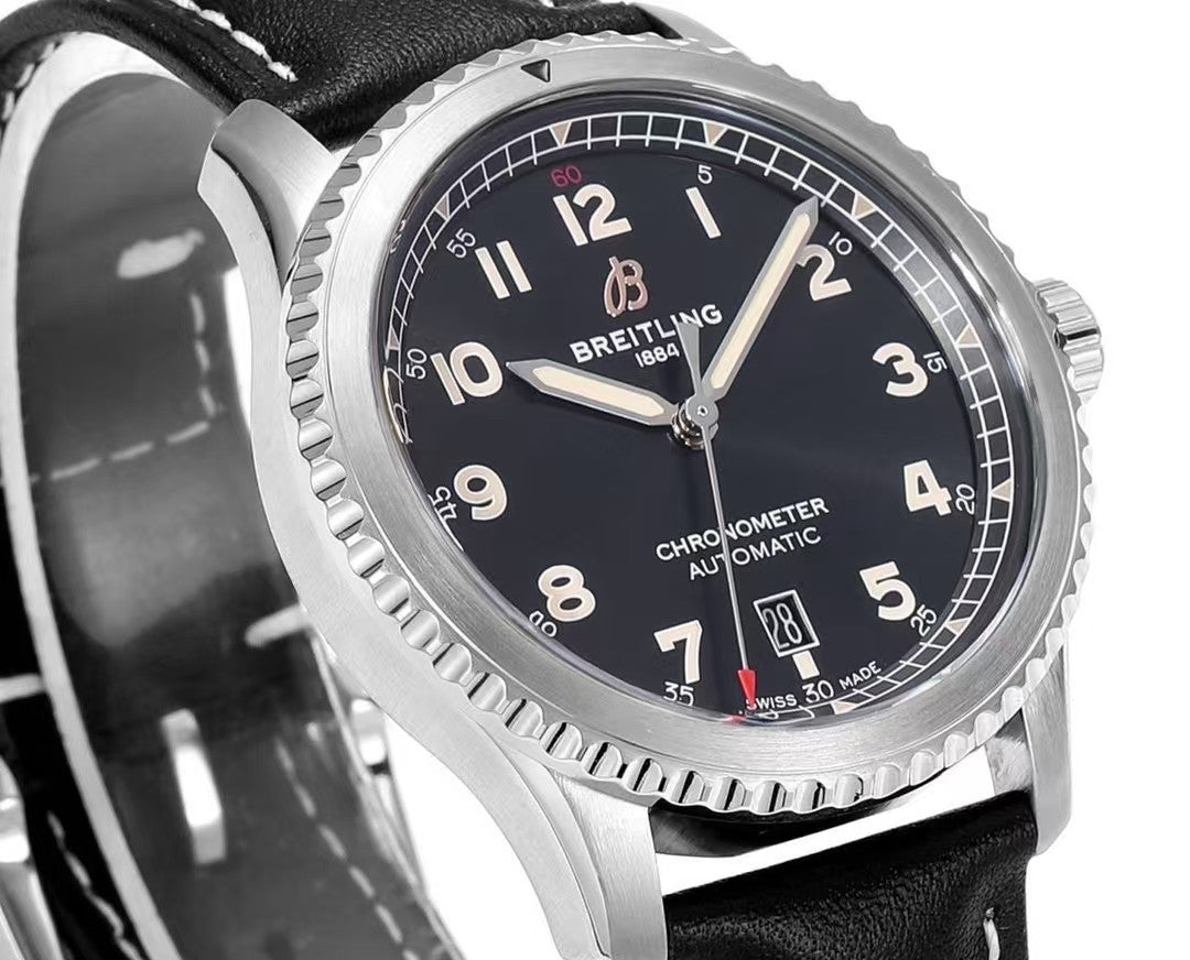 Breitling - Navitimer 8 Automatic 41 A17314 SS/LE Black ZF A2824