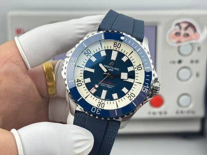 Superocean 42mm SSRU Blue Dial BLF A2824