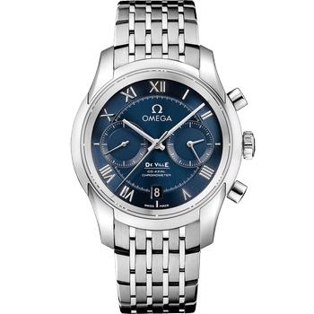 Omega - De Ville Prestige 42MM SS/SS Blue OMF A7750 Mod9300