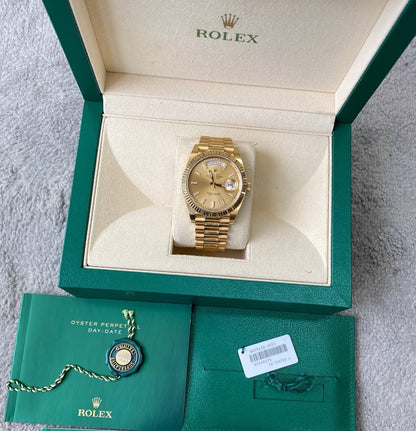 DayDate 228238 40mm YG/YG Gold/Stk VSF V2 DD3255 (Gain Weight Approx.182g)
