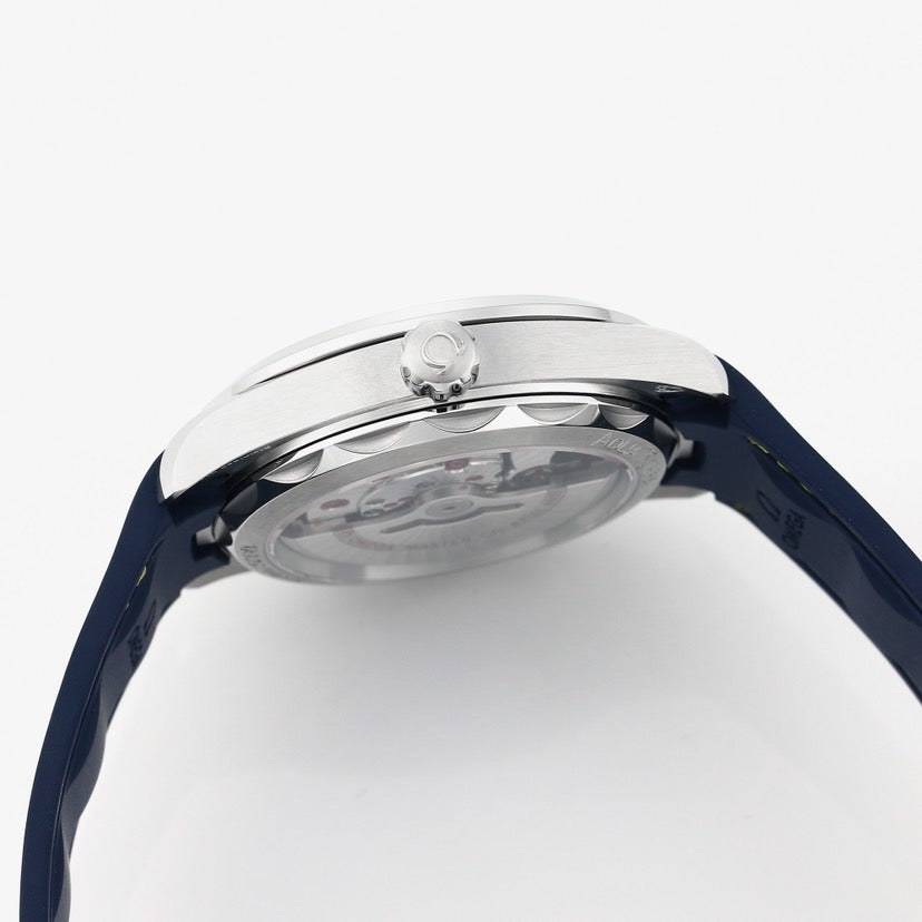 Aqua Terra 150m 'Mondo' 41mm SS/RU Blue Textured Dial VSF A8900