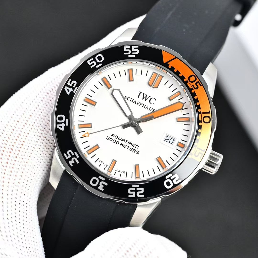 Aquatimer 44mm BlkWht bezel WhiteStk SSSS RSF A2892