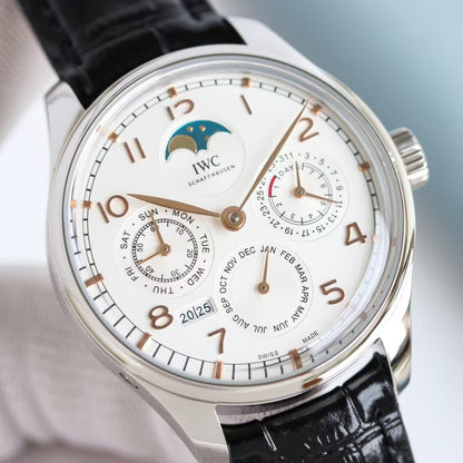 Portugieser Perpetual Calendar 5033 44mm SS/LE Dark Gray/Num APSF A51613