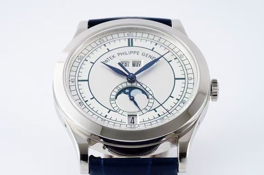 Annual Calendar Moonphase 5396 SSLE White Dial ZF A324