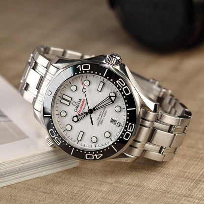 Seamaster 300m 42mm SS/SS White/Dot Dial ORF OR8800 Super Clone