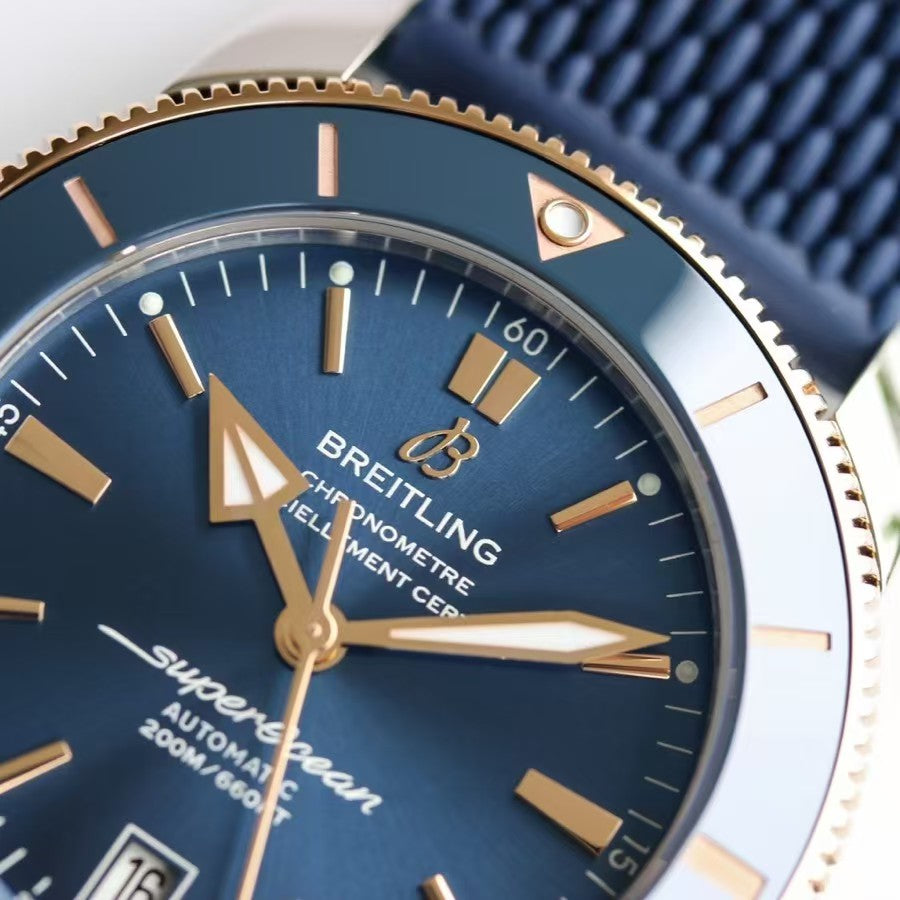 Superocean Heritage B20 42mm SSRU Blue Dial BLF A2824