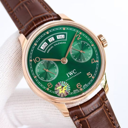 Big Pilot Annual Calendar IW502702  Green 46mm SS/LE AZF A52850