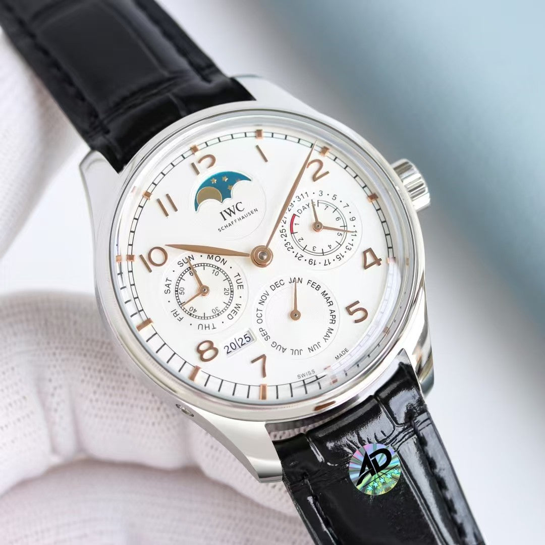 Portugieser Perpetual Calendar 5033 44mm SS/LE Dark Gray/Num APSF A51613