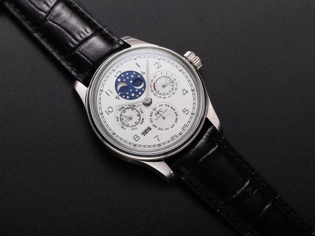 Portugieser Perpetual Calendar 5034 44mm SS/LE White/Num APSF A52615