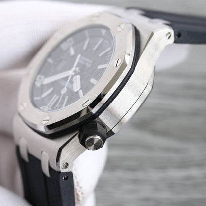 Royal Oak Offshore Diver 15703 42mm SS/RU Black/Stk APSF SA3120 Super Clone