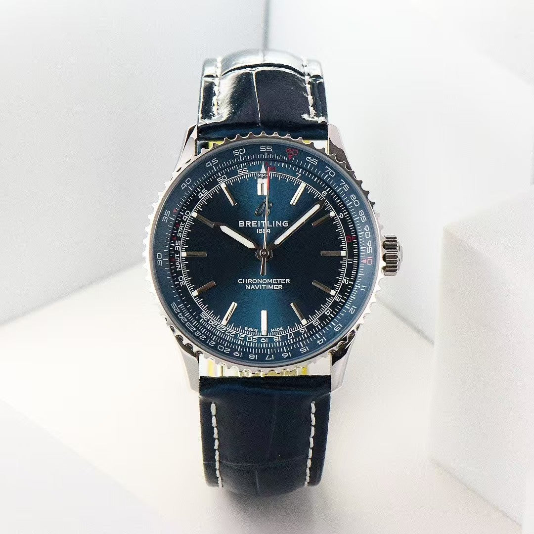 Navitimer 1 2024 41mm Date SS/LE Blue Dial TF A2824
