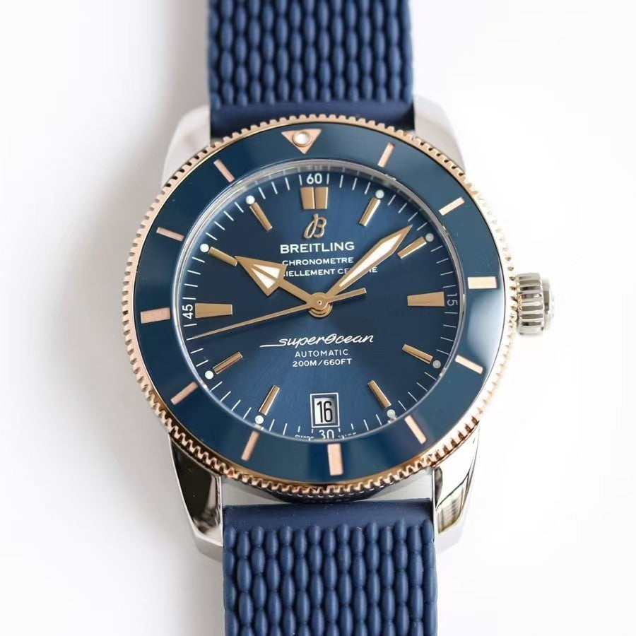 Superocean Heritage B20 42mm SSRU Blue Dial BLF A2824