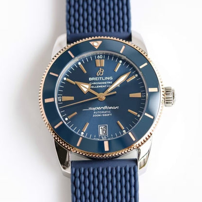 Superocean Heritage B20 42mm SSRU Blue Dial BLF A2824