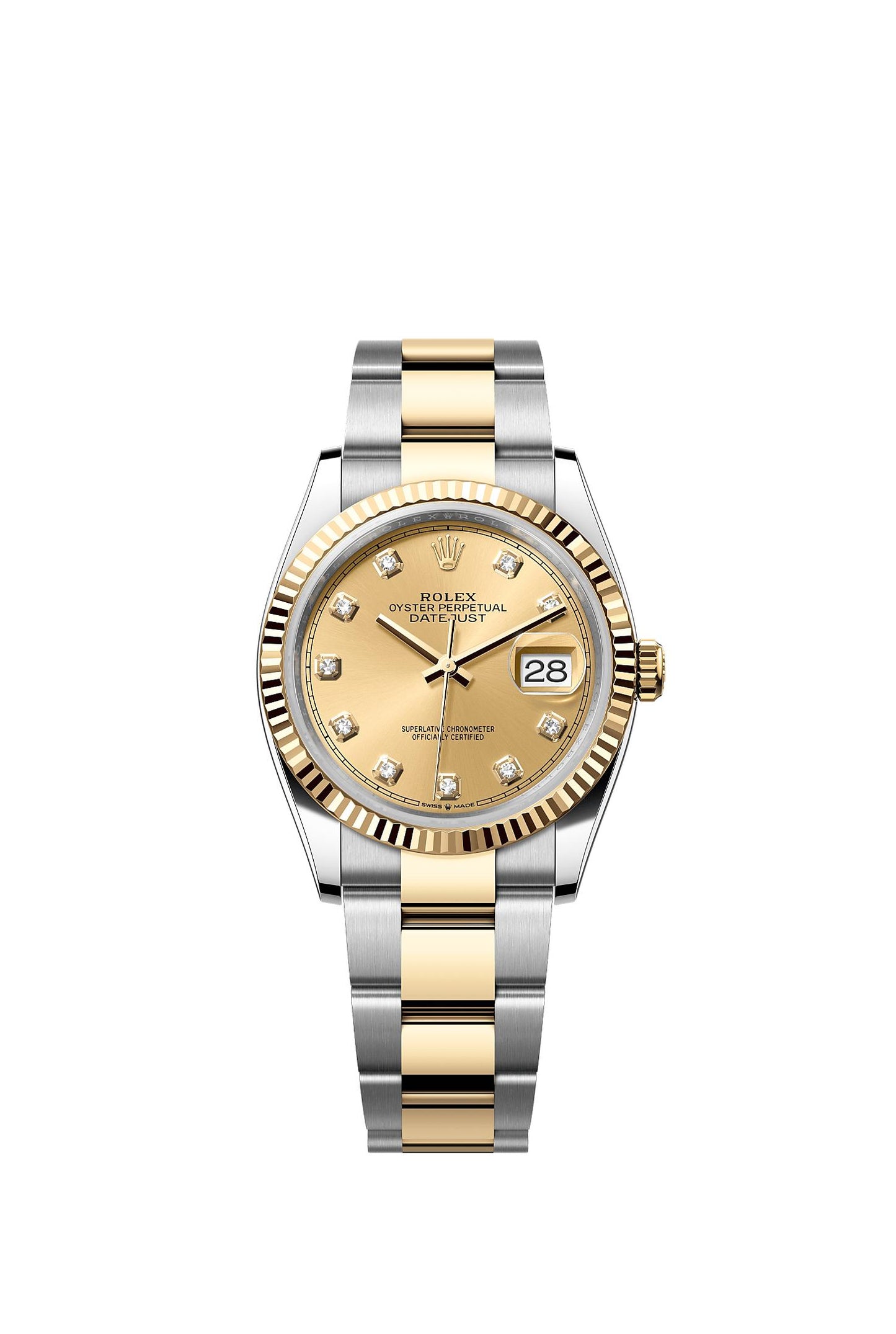 Datejust 126233 36mm Jub SS/YG Gold/Dia VSF V2 DD3235