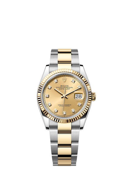 Datejust 126233 36mm Jub SS/YG Gold/Dia VSF V2 DD3235
