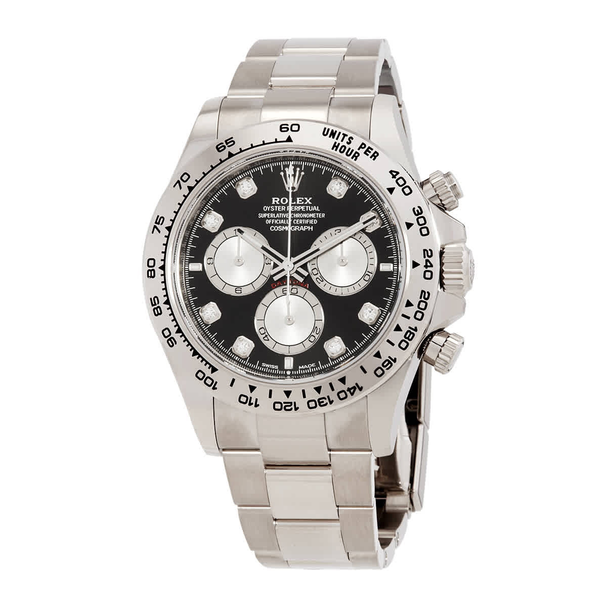 Daytona 126509 40mm SS/SS Black/Stk RGF DD4131(Gain Weight Approx.225g)