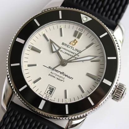 Superocean Heritage B20 42mm SSRU White Dial BLF A2824