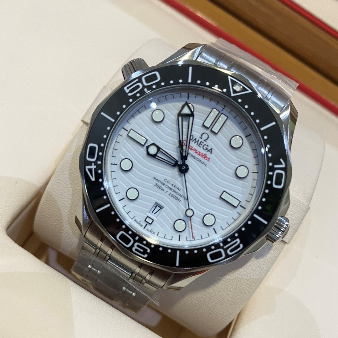 Seamaster 300m 42mm SS/SS White/Dot Dial ORF OR8800 Super Clone